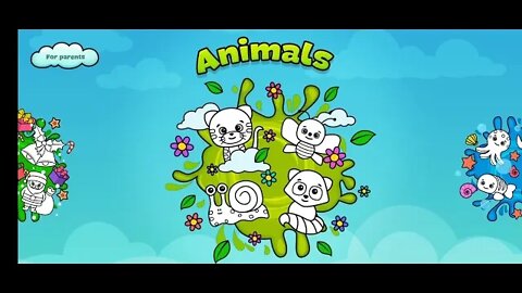 Coloring book- games for kids App👶No Copyright Videos👶#coloringbook #kidsgames #kidsgamevideo Clip 6