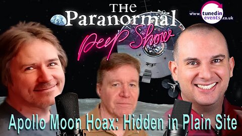 The Apollo Moon Hoax Hidden in Plain Site with guest Randy Walsh The Paranormal Peep Show July 2023
