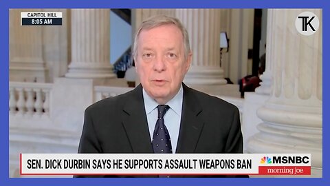 Sen. Durbin: 'Historically' Founding Fathers Didn't Have Assault Weapons In Mind