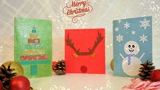 DIY homemade Christmas cards