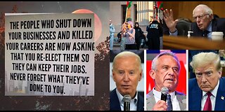 TRUMP/RFK Jr./Biden Tied, Larry Sharpe Joins, Saagar's Clone Ignores Max, Lawmakers Join Protests