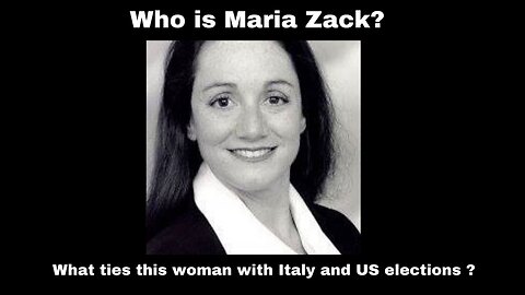 Maria Zack informs Disturbing Account of 2020 Election Theft and Its Global Associated Activities