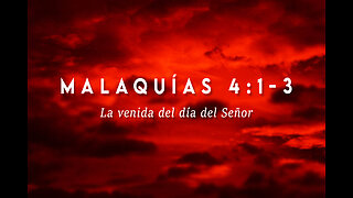 Malaquías 4:1-3