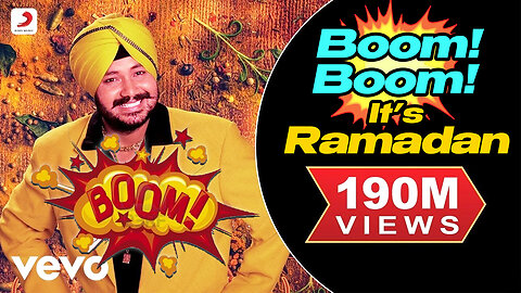 Boom! Boom! It's Ramadan