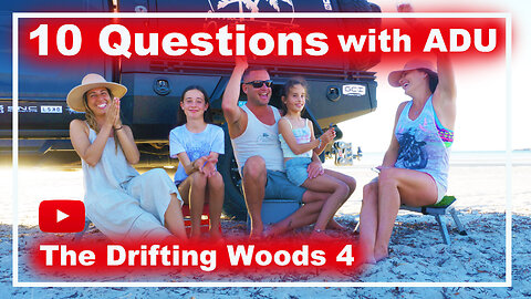 FULL TIME CARAVANNING IN THEIR FIRST VAN! | 10 QUESTIONS WITH ADU | DRIFTING WOODS 4