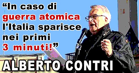 Alberto Contri in piazza contro la GUERRA