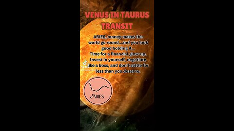 Venus in Taurus transit for all signs #astrology #tarotary #allsigns