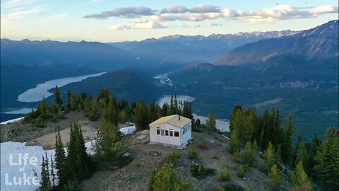 June Skiing at Green Mountain Fire Lookout