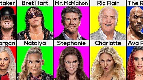 WWE WRESTLERS AND THER DAUGHTER