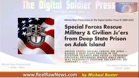 Special Forces Rescue Military and Civilian J6ers from Deep State Prison