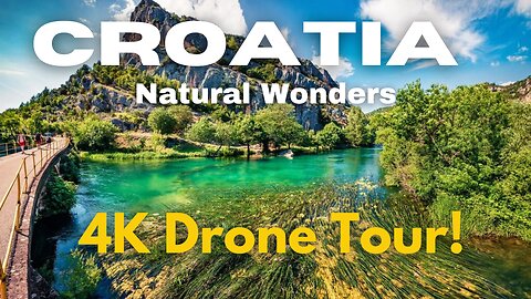 Croatia's Mountain Landscapes in 4K Drone Video 🏔️ #DroneViews #NatureLovers"