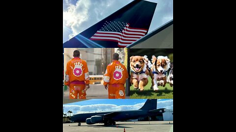 2/12/2024 - Trump & Dog Comms confirmed! Stratotanker! Commercials with Doubles and Orange Onesies!