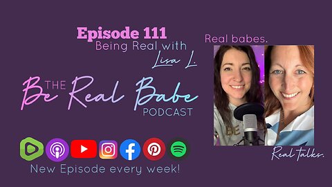 Episode 111 Being Real with Lisa L