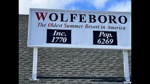 🔴LIVE April 22, 2022 Tour of Wolfeboro, New Hampshire The oldest summer resort town in the USA
