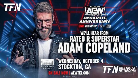 Adam Copeland first-ever moment on AEW Dynamite | 10-4-23 | Full Segment | #videogames #aew #viral