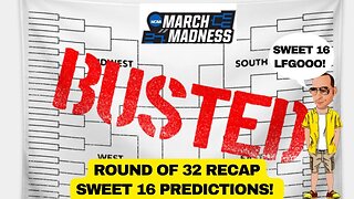 #marchmadness round 32 recap & Sweet 16 predictions. THIS IS MARCH