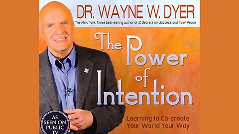 Wayne Dyer - The Power of Intention | spiritual audiobook