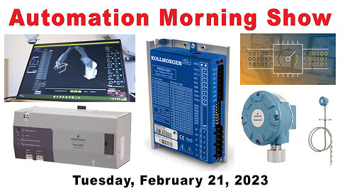 Steppers, Robot Trends, ViewSE, CIP Safety & Security and more today on the Automation Morning Show