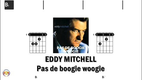 EDDY MITCHELL Pas de boogie woogie - (Chords & Lyrics like a Karaoke) HD