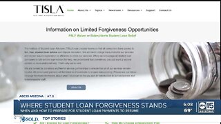 Where student loan forgiveness stands