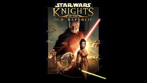 Livestreaming Star Wars KOTOR!!!