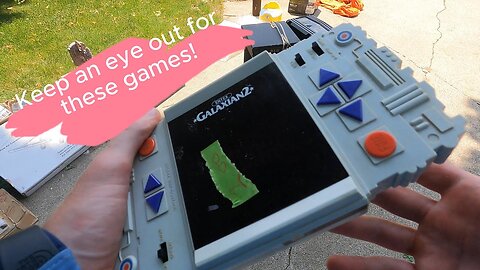 Look for these handhelds at garage sales and flea markets to 5X your investment!