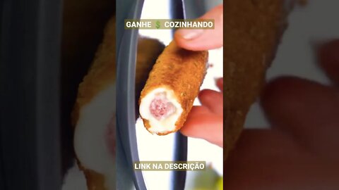 ENROLADINHO DE SALSICHA COM PÃO DE FORMA 😋 | Receitas #Shorts