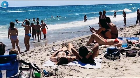#Barcelona Beach Sunny Day enjoy time #world Beach Scene