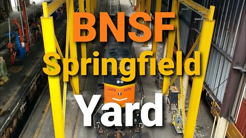 BNSF Yard Springfield Missouri part 2 of 4