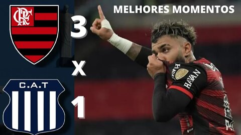 FLAMENGO 3 X 1 TALLERES - HIGHLIGHTS l GOALS l LIBERTADORES 2022