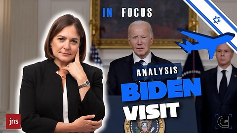 The Real (and Awful) Reason Biden is Coming to Israel | The Caroline Glick Show IN FOCUS