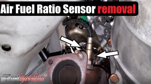 Nissan 350Z / Infiniti G35 Air Fuel Ratio Sensor removal | AnthonyJ350