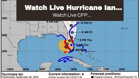 Watch Live Hurricane Ian strikes Florida…