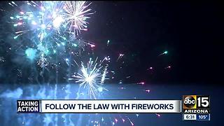 How to celebrate with fireworks legally in Arizona