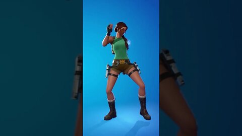 Lara Croft - Fortnite Reaction - DANCE AGAIN #SHORTS