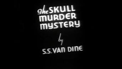 THE SKULL MURDER MYSTERY (1932) - colorized short