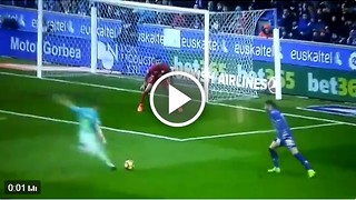 Ivan Rakitic incredible goal vs Alaves