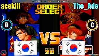 The King of Fighters '98 (acekill Vs. The_Ade) [South Korea Vs. South Korea]