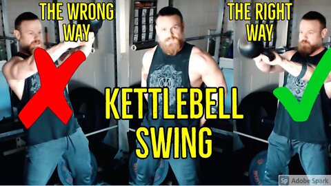 The Right Way (And Wrong Way) To Kettlebell Swing - Tips For Setup And Form