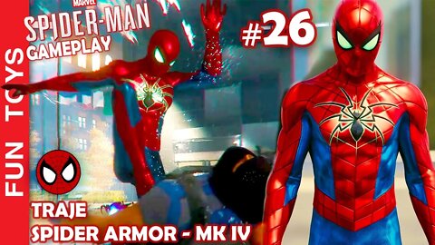 Marvel Spider-Man #26 - Fiquei INVENCÍVEL e nada podia me ferir - Traje SPIDER ARMOR - MK IV 🕷