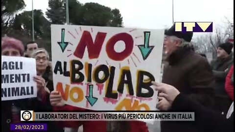 NWO, ITALIA: Biolaboratori BSL-3 e 4, USA NATO, Trieste Pesaro