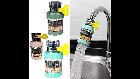 Faucet Water Filter Coconut Carbon Home Kitchen Faucet Tap Water Clean Purifier Filter Cartridg...