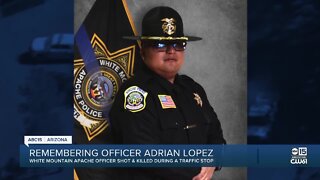 Officer Adrian Lopez laid to rest after being shot in line of duty
