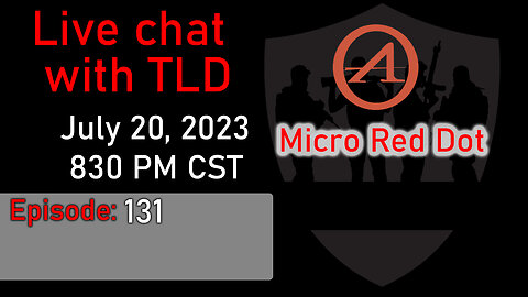 Live with TLD E131: Athlon Talos EDC Micro Red Dot