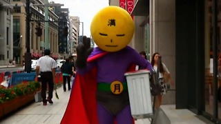 Street-Cleaning Superhero