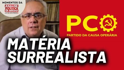 A matéria do GGN atacando o PCO | Momentos da Análise Política da Semana