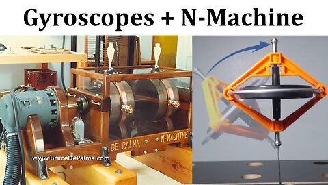 MES Livestream 4: Exploring Gyroscopes and Bruce DePalma's N-Machine