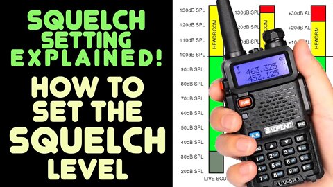 What is Squelch & How To Adjust The Squelch On The Baofeng UV-5R - Does The UV5R Squelch Work?
