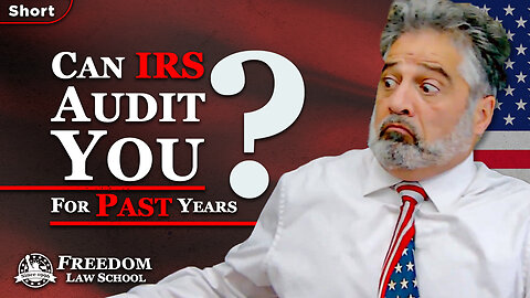 If I stop filing federal income tax confession forms can the IRS audit me on previous years? (Short)