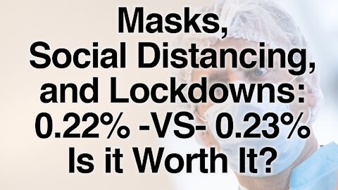 Do Masks, Social Distancing, and Lockdowns Actually Work? A Real World Experiment